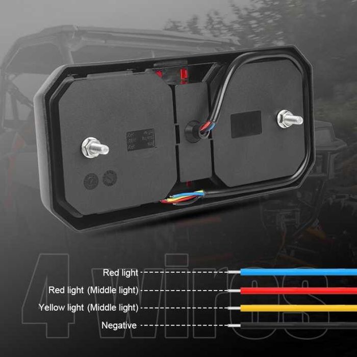 LED Диодни стопове с 4 светлини 12/24V - T681