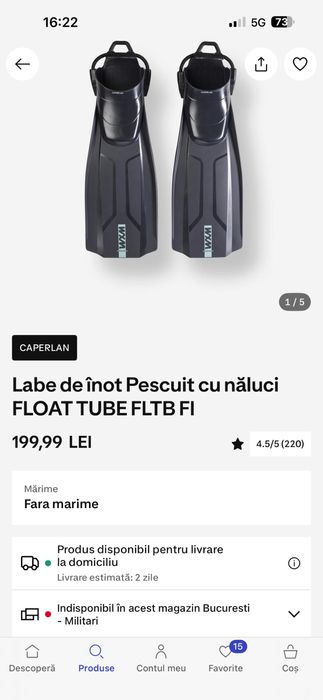 Vand float tube caperlan cu foarte multe accesorii