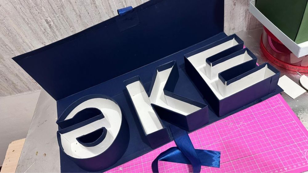 8мартқа дайындық каробка