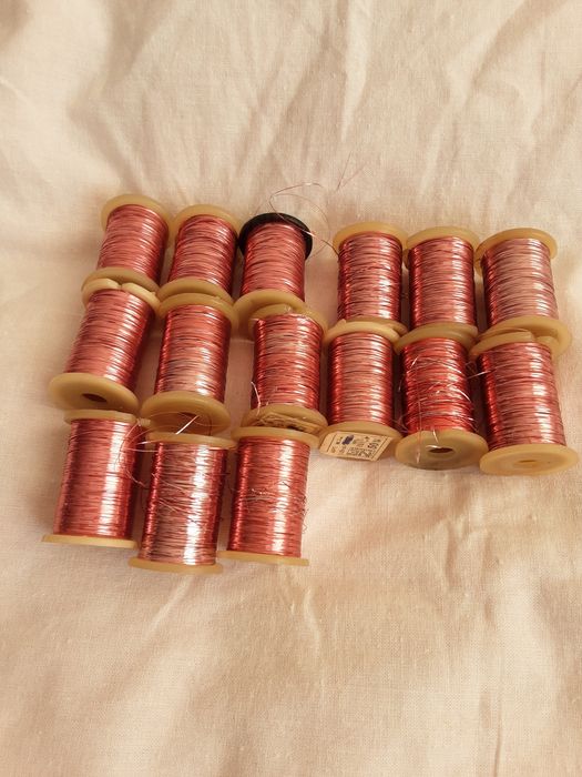 Нитки люрекс, мулине