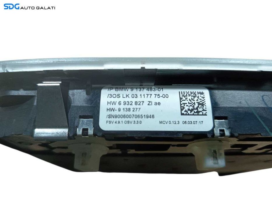 Lampa Iluminare Habitaclu Plafon Plafoniera cu Lumini Ambientala BMW Seria 3 E90 E91 E92 E93 2004 - 2011 Cod 9137483 [LS0140]