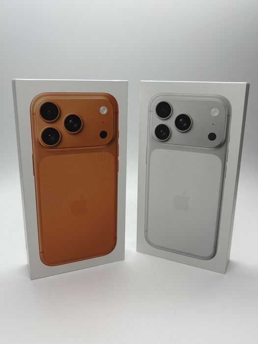 IPhone 17 PRO 256Gb Orange / Silver - NOU SIGILAT + Garantie