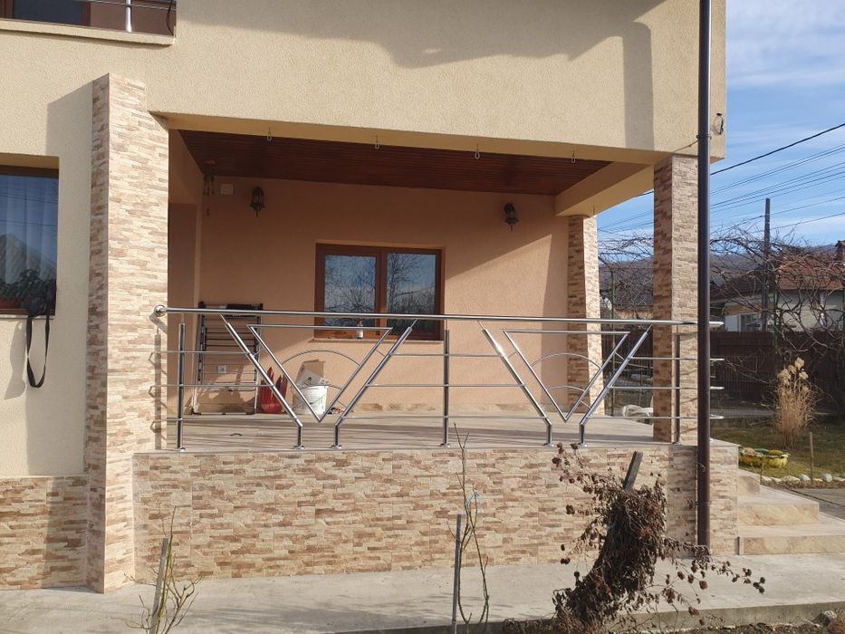 Balustrade inox,balustrada inox+sticla sau lemn