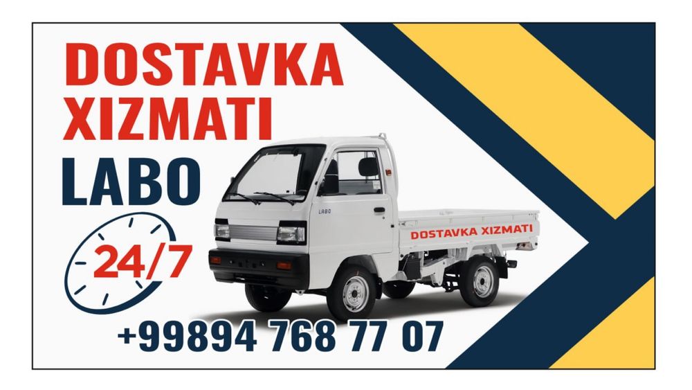 Labo xizmati 24/7 yuk tashish xizmati samarqand buylab.