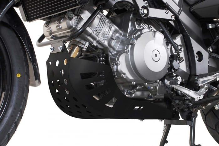 Scut  Solid - metalic Aluminiu negru Suzuki DL 1000 V-Strom-  2004-2012 -Kawasaki KLV