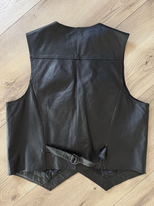 Vesta Piele Naturala JOHN F GEE Porc Nappa Negru Barbati | Marime XL