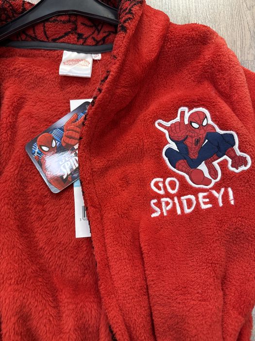 Поларен халат Спайдермен