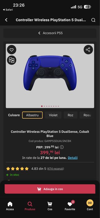 Controler Dualsense PS5