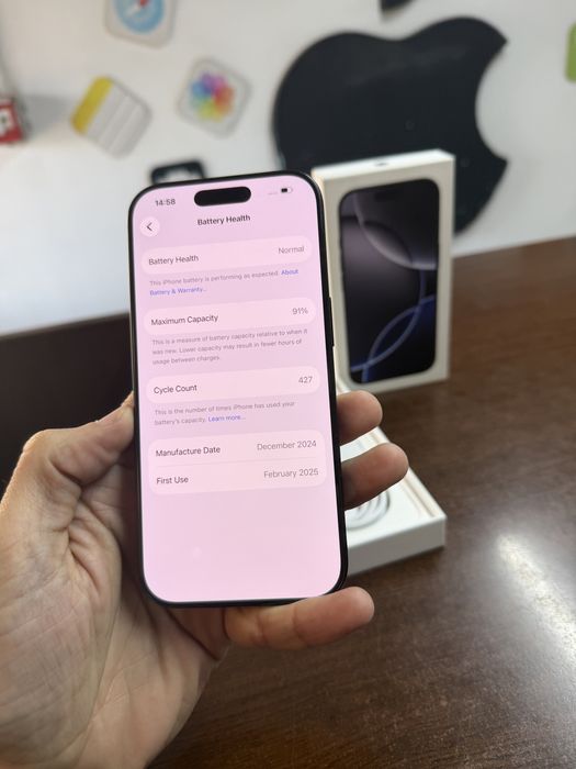 Vand Iphone 16 Pro 256Gb Full box