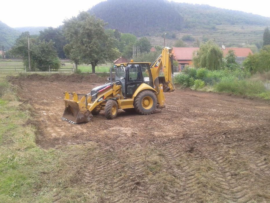 Строительные работы  погрузчик экскаватор