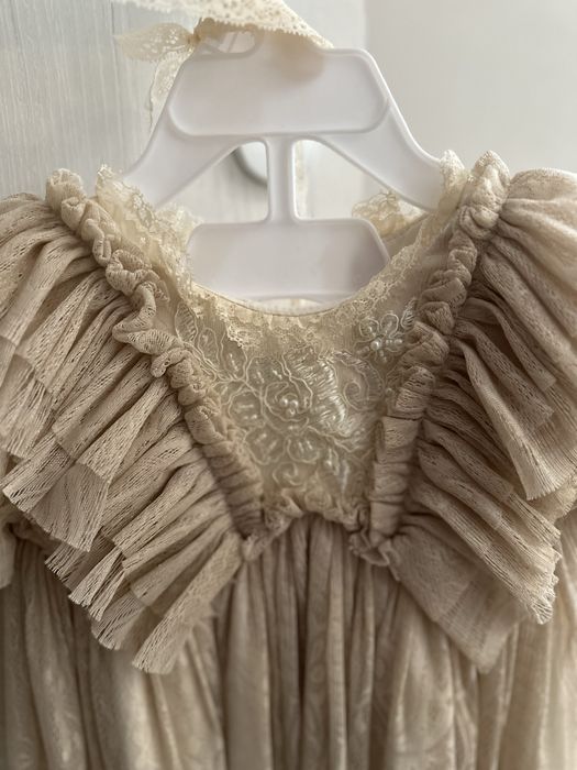 Rochie unicat botez catolic bebe