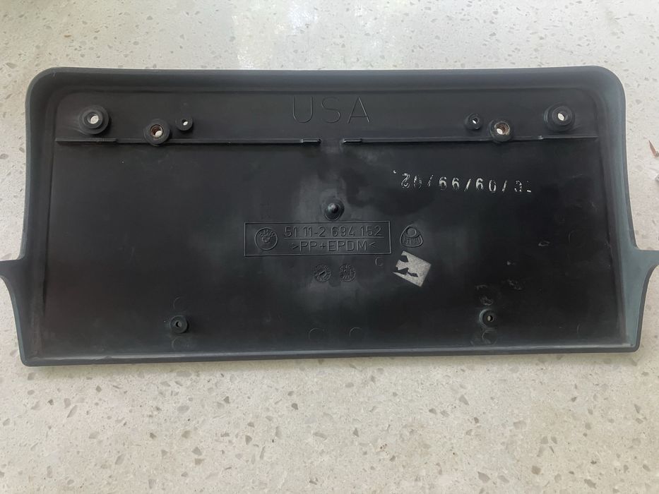 Bmw e39 подномерник на м бампер