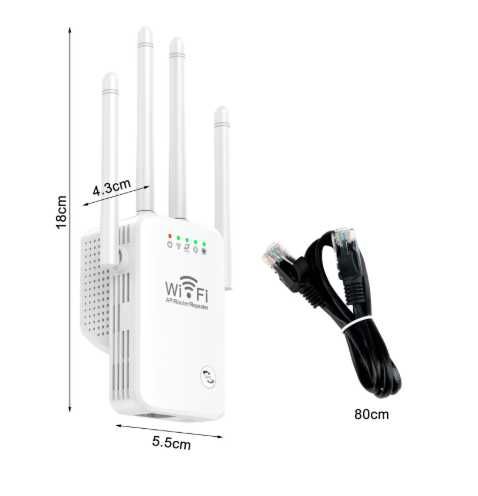 !!!БЕЗПЛАТНА ДОСТАВКА!!! Усилвател на безжичен сигнал с 4 антени