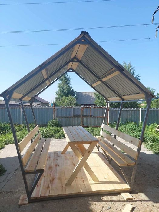 беседка для отдыха, рассрочка