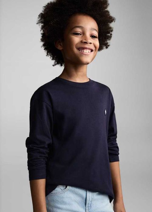 MANGO футболка с длинными рукавами на подростка