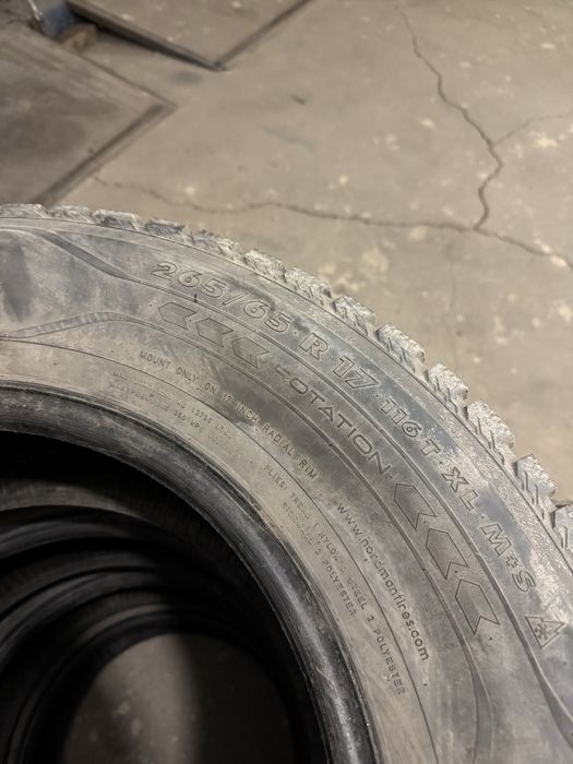Резина зимняя 265/65/17