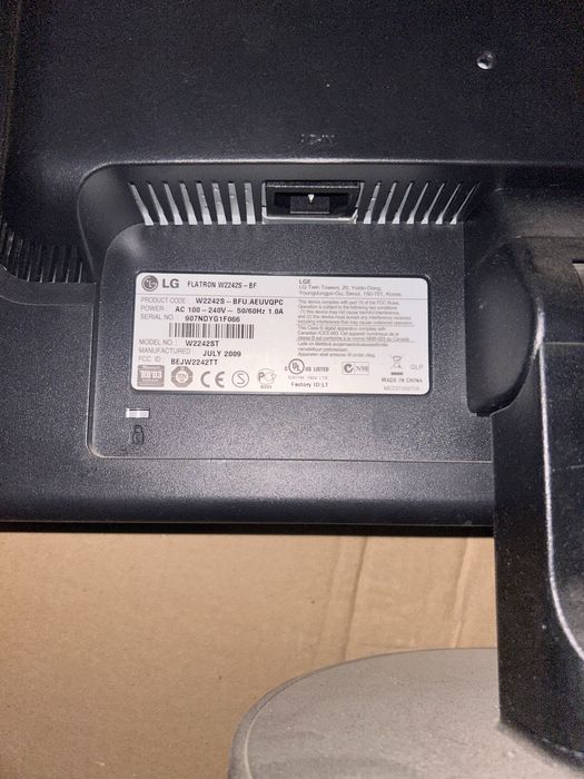 монитор lg 60 герц