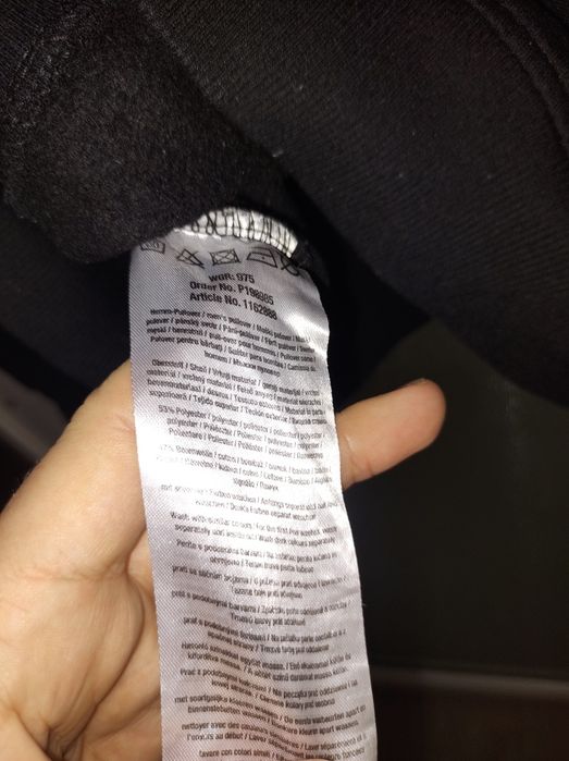 Hanorac oficial AC/DC, marimea L (rock, metal)