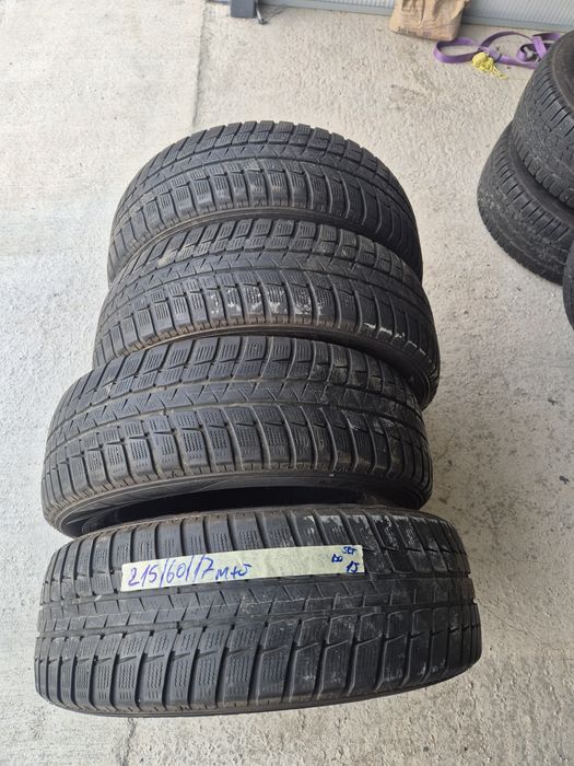 Vând cauciucuri  215/60/17 M+S set complet //Falken// imp Germania