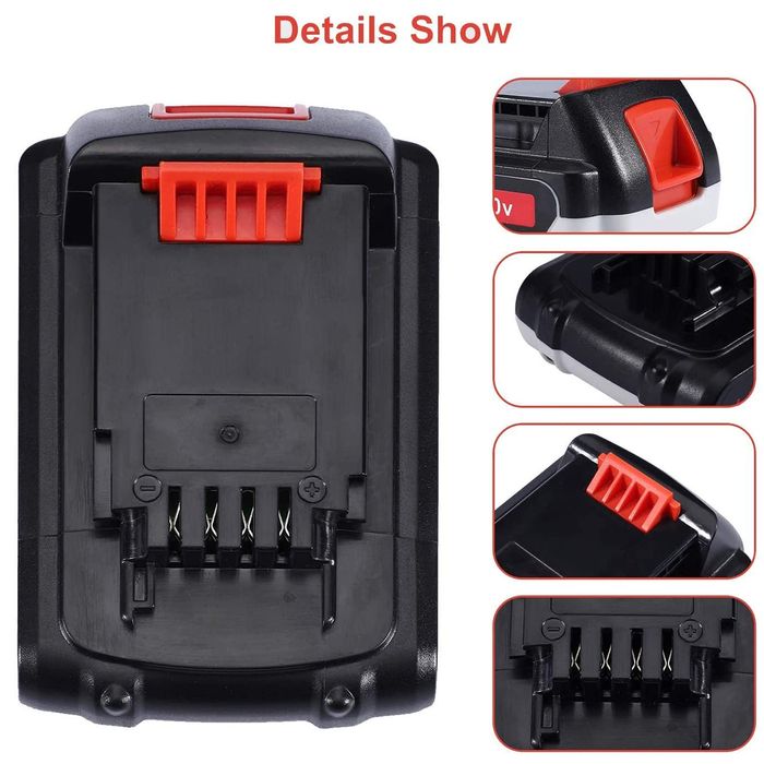 Батерия за инструменти Black+Decker  18V - 20V, 3Ah