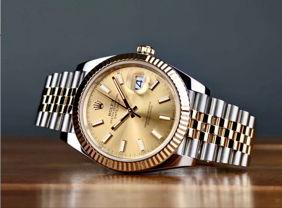 Rolex Datejust  2   Aur  Otel   41mm Acte 2025  Brățară Jubilee