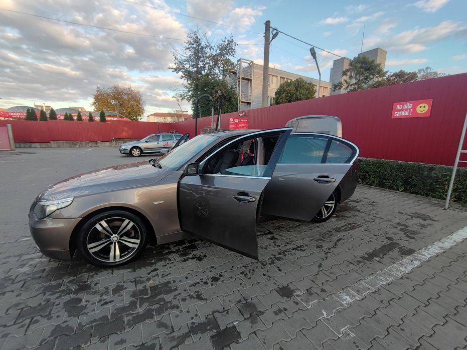 BMW e60 , M57. Culoare Moka Braun. Menționez că impozitul  a scăzut.