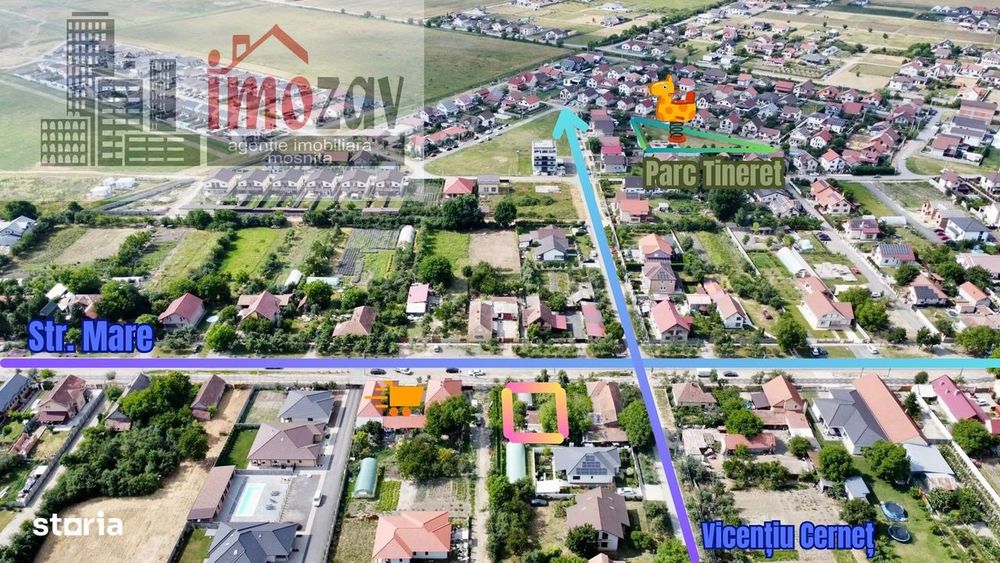 Teren de vânzare în Moșnița Veche – lângă "La Madău"!