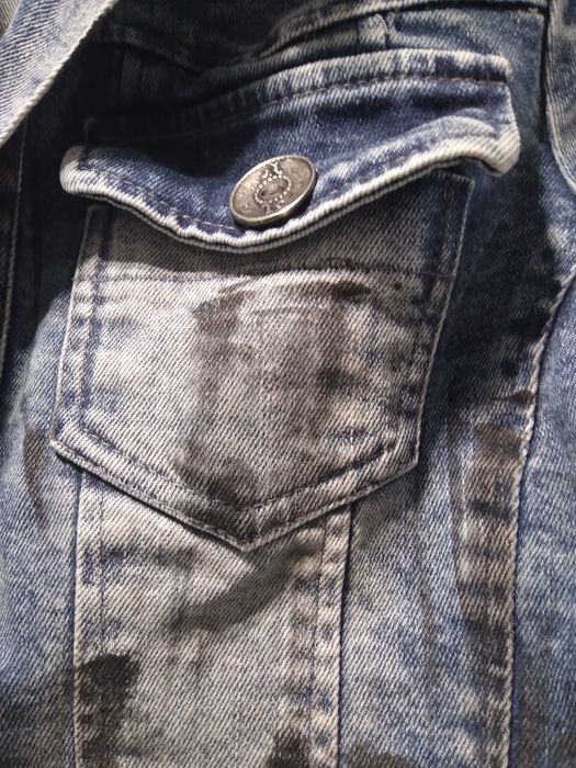 Дамско дънкови яке късо