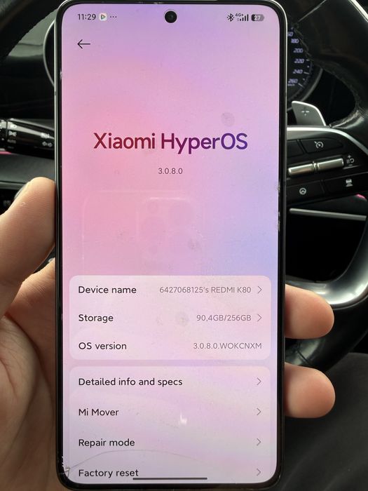 Xiaomi Redmi K80 12/256 (Snapdragon 8 Gen 3)