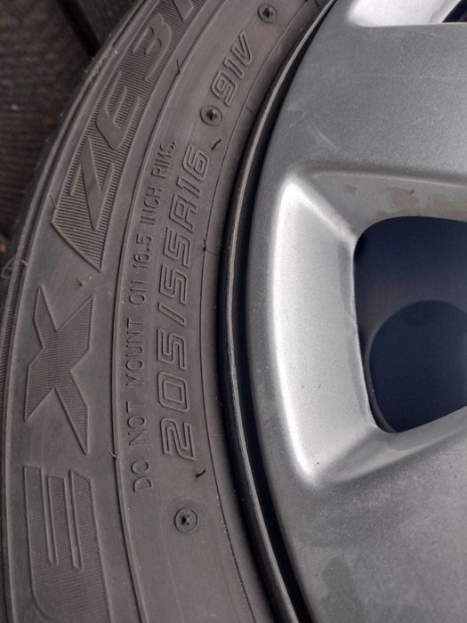 set roti Peugeot cu anvelope vara 205/55R16 91V Falken ZE310