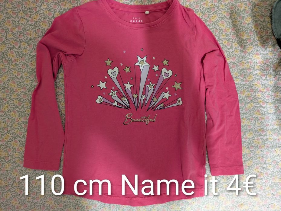 Next/Benetton блузи 110 см като нови