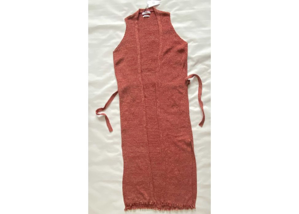 Vesta dama, tricotata, Mango, S, noua