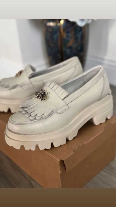 Vand mocasini Dama din piele naturala