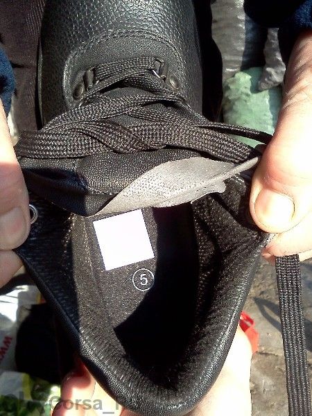 Saefty предпазни обувки "Warrior" Естествена кожа