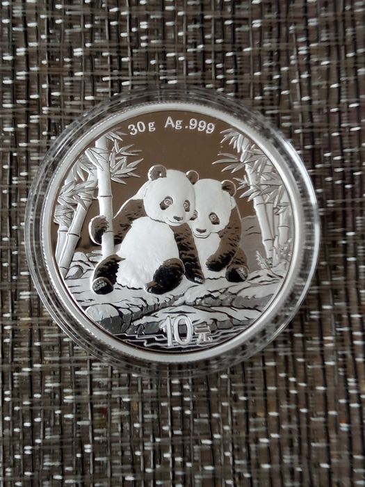 Сребърна монета 1 oz Панда 2026