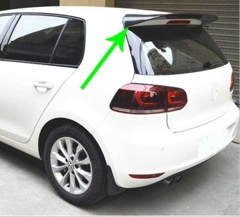 VW GOLF 6 СПОЙЛЕР – (черен гланц)