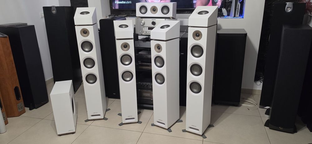 Boxe 9.1 sau 7.1 Jamo HCS 809 cu subwoofer activ si boxe Dolby Atmos