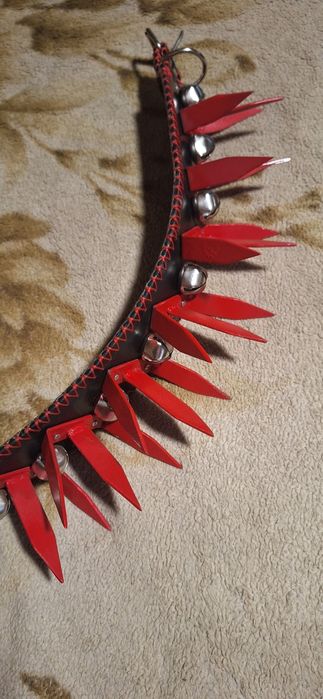 Zgarda piele naturala ( fb) ,calitate ,hand-made