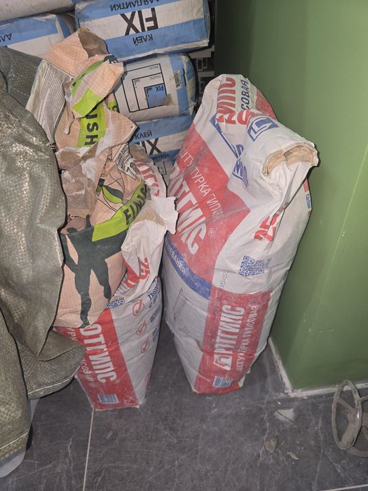 Клей для плитки 12 мешков