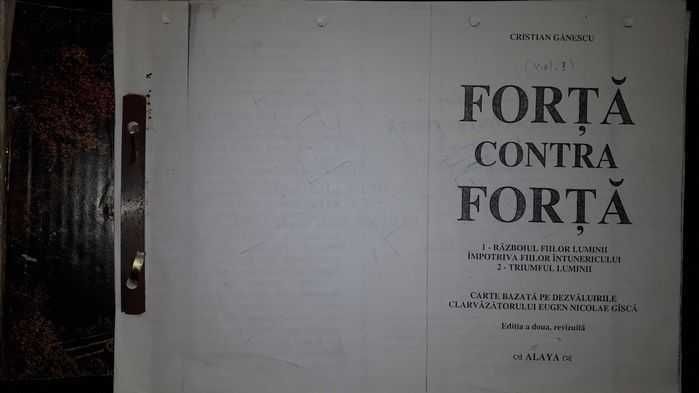 Forta catre forta, Omul in afara trupului, Marele m, Cristian Ganescu