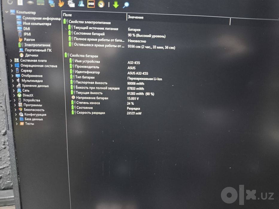 Asus TuF Gaming A15 FA507RM (Ryzen 6800H/16Gb/512Gb/RTX3060 6Gb)