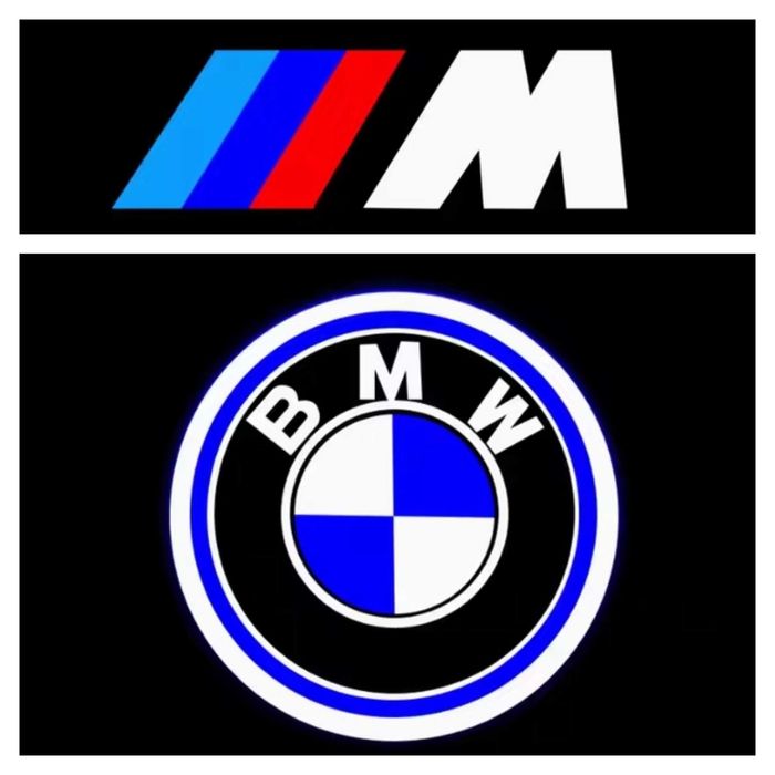 Set 2 Holograme Usi Lumini Portiere LED Logo BMW G20 G21 G02 07 Z4 F44