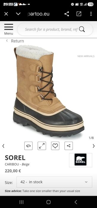 Bocanci cizme originale si noi! Canadian Sorel