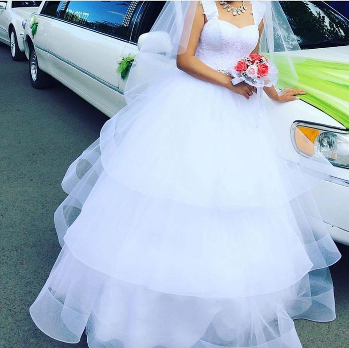 Шикарное Свадебное платье