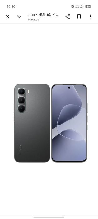 Infnix hot 60pro 8+8/256