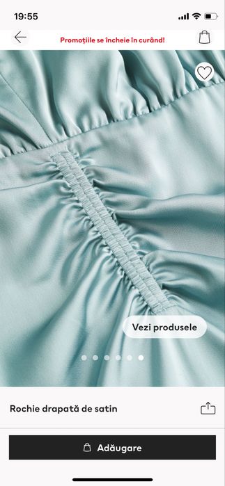 Rochie noua satin