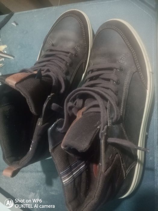 Зимни боти ECCO от естествена кожа