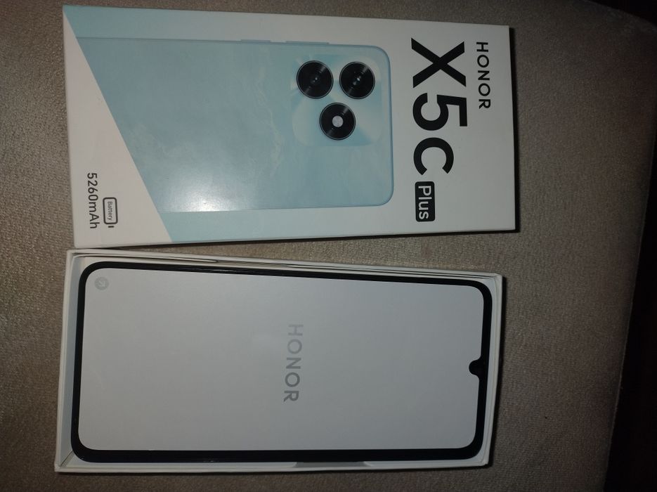 Смартфон GSM HONOR X5c PLUS 128/4 MIDNIGHT BLACK 6.74 ", 128 GB, RAM 4