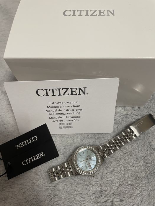 Ceas argintiu Citizen Quartz Damă negociabil