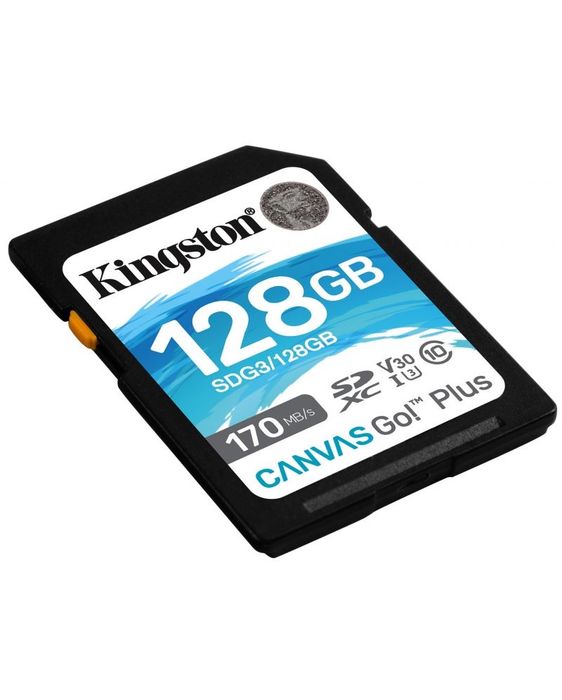 SD карта памет Kingston Canvas Go! Plus 128 GB